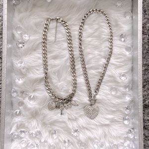 ✨💎 Silver necklace set 💎 ✨